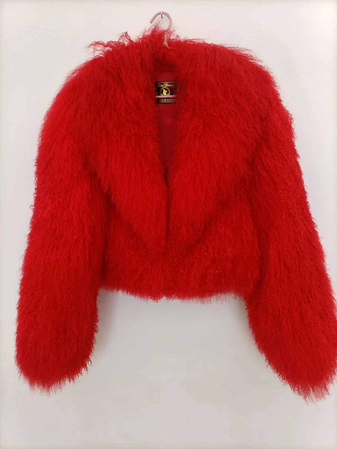 Women's Genuine Mongolia Sheep Fur Jacket Warm Autumn Winter Coat Real Fashion Ladies Real Fur Clothing