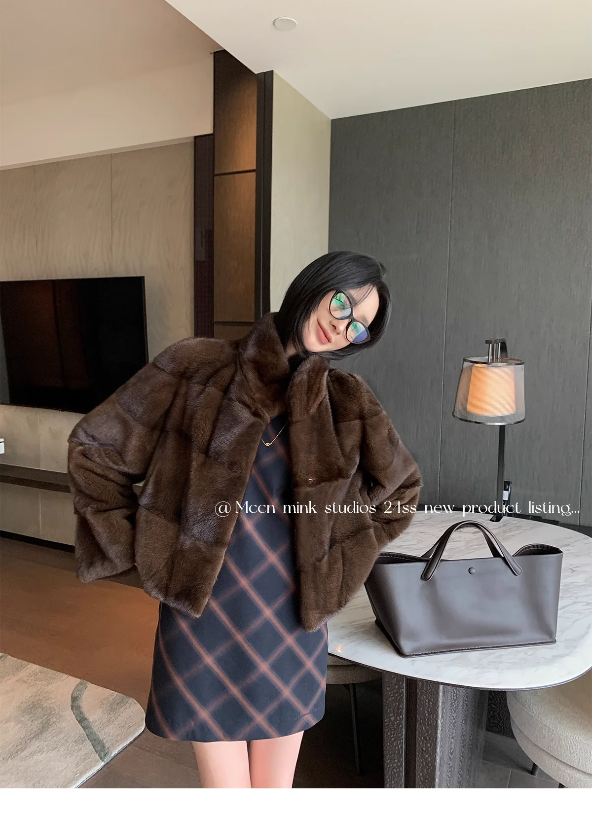 HDHOHR 2026 New Natural Mink Fur Coat Women Real Mink Fur Coat OutwearPark With Fur High Quality Female Warm Thick Winter Jacket