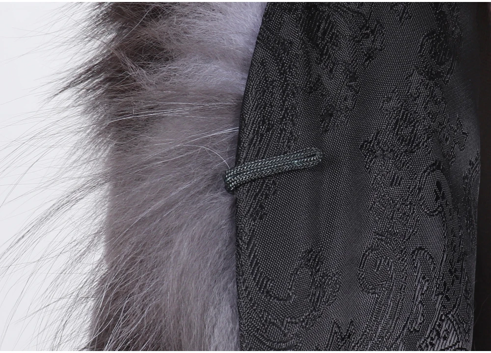 New Women Autumn Winter Long Style 100% Genuine Real Sliver Fox Fur Vest Natural Fox Fur Sleeveless Coat Lady Real Fox Fur Gilet