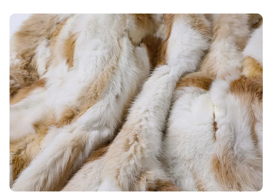 MAOMAOKONG 2026 Removable Real Fox Fur Collar Coats Woman Winter Jacket Hooded Rabbit fur lining Long Parkas Female Clothes