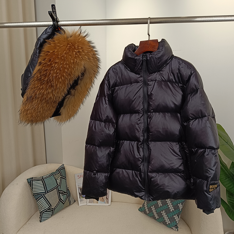 OFTBUY 2023 Winter Jacket Women Real Fox Fur Raccoon Fur Collar Hooded Thick Warm Duck Down Long Streetwear Outerwear Detachable