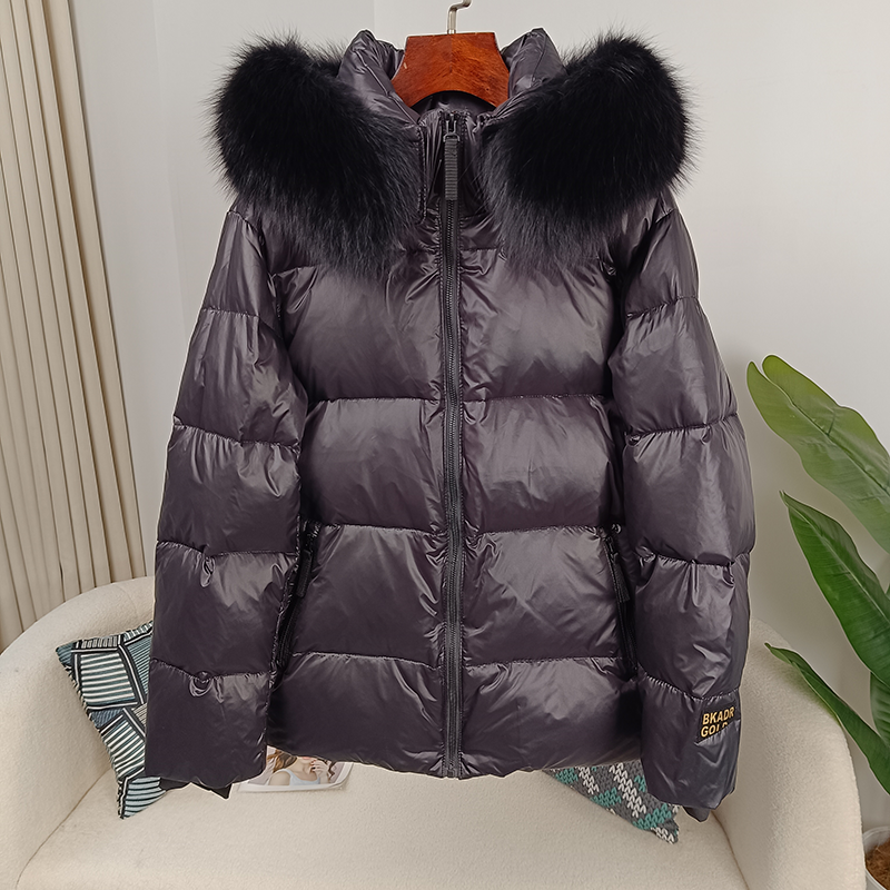 OFTBUY 2023 Winter Jacket Women Real Fox Fur Raccoon Fur Collar Hooded Thick Warm Duck Down Long Streetwear Outerwear Detachable