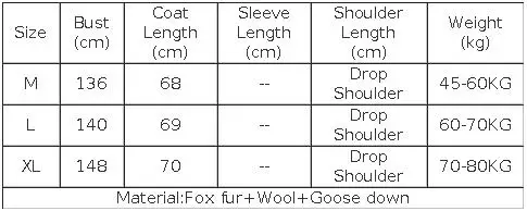 2025 Fashion Women Winter Warm Goose Down Jacket Wool Woolen Jackets Real Fox Fur Collar Thick Female Outwear Coat Puffer Jacket
