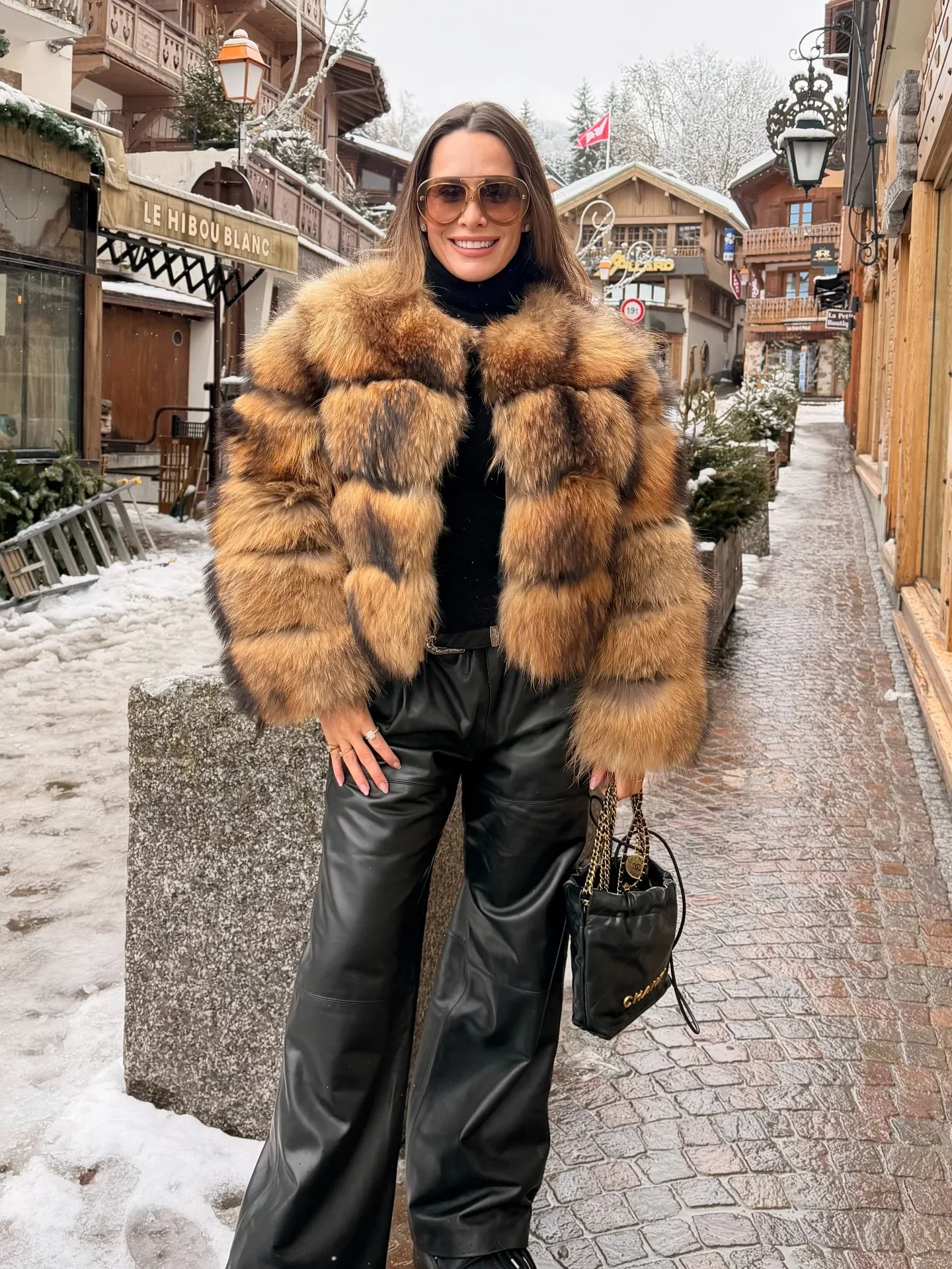 OFTBUY Wholesale Natural Raccoon Fox Fur Coat New High Quality Winter Jacket Women Fluffy Real Fur Clothing Outerwear Streetwear