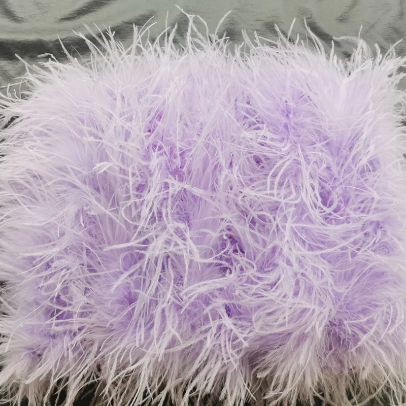 New Style Women's Coat 38 Cm 100% Natural Ostrich Hair Women's Sexy Real Ostrich Feather Ostrich Feather Jacket Long Sleeve