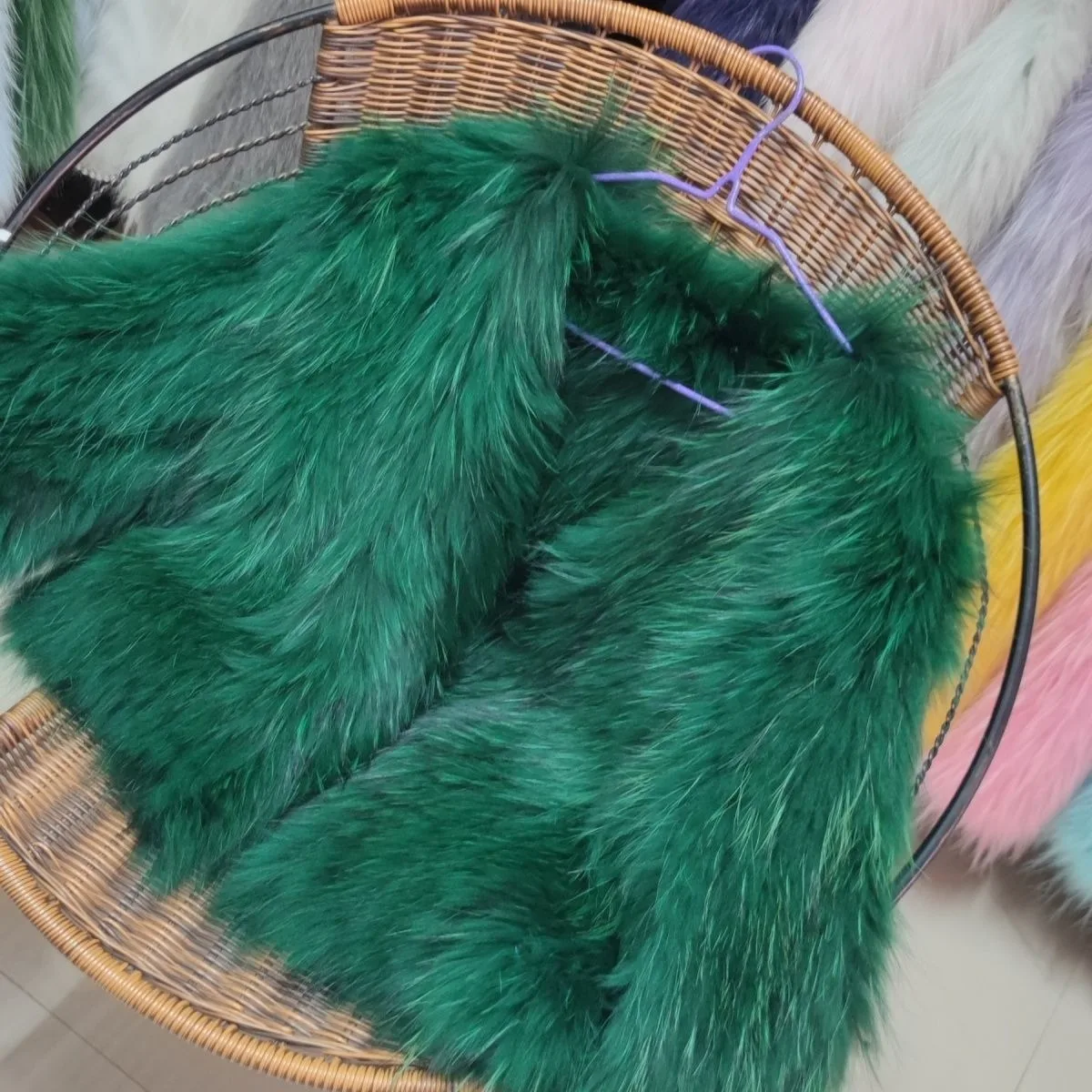 Hot Sales Natural Fur Fashion Short Coat New Raccoon Fur Double Sided Weaving Jacket Encryption Thickening Raccoon Fur Jacket