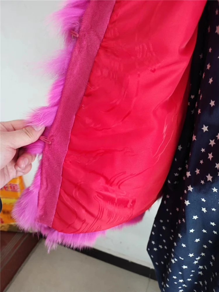 Winter Jacket Women Clothing Real Fox Fur Short Fashion Natural Fur Coats And Jackets Women Thick Warm Outerwear