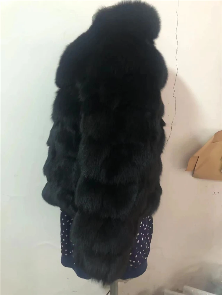 Winter Jacket Women Clothing Real Fox Fur Short Fashion Natural Fur Coats And Jackets Women Thick Warm Outerwear