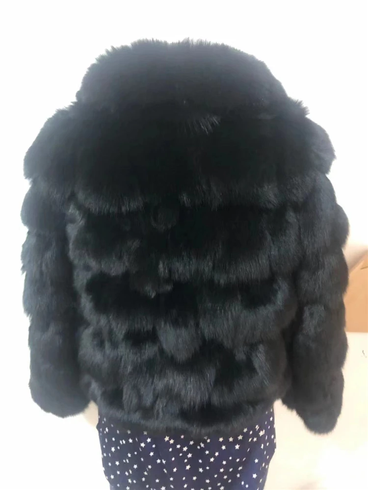 Winter Jacket Women Clothing Real Fox Fur Short Fashion Natural Fur Coats And Jackets Women Thick Warm Outerwear