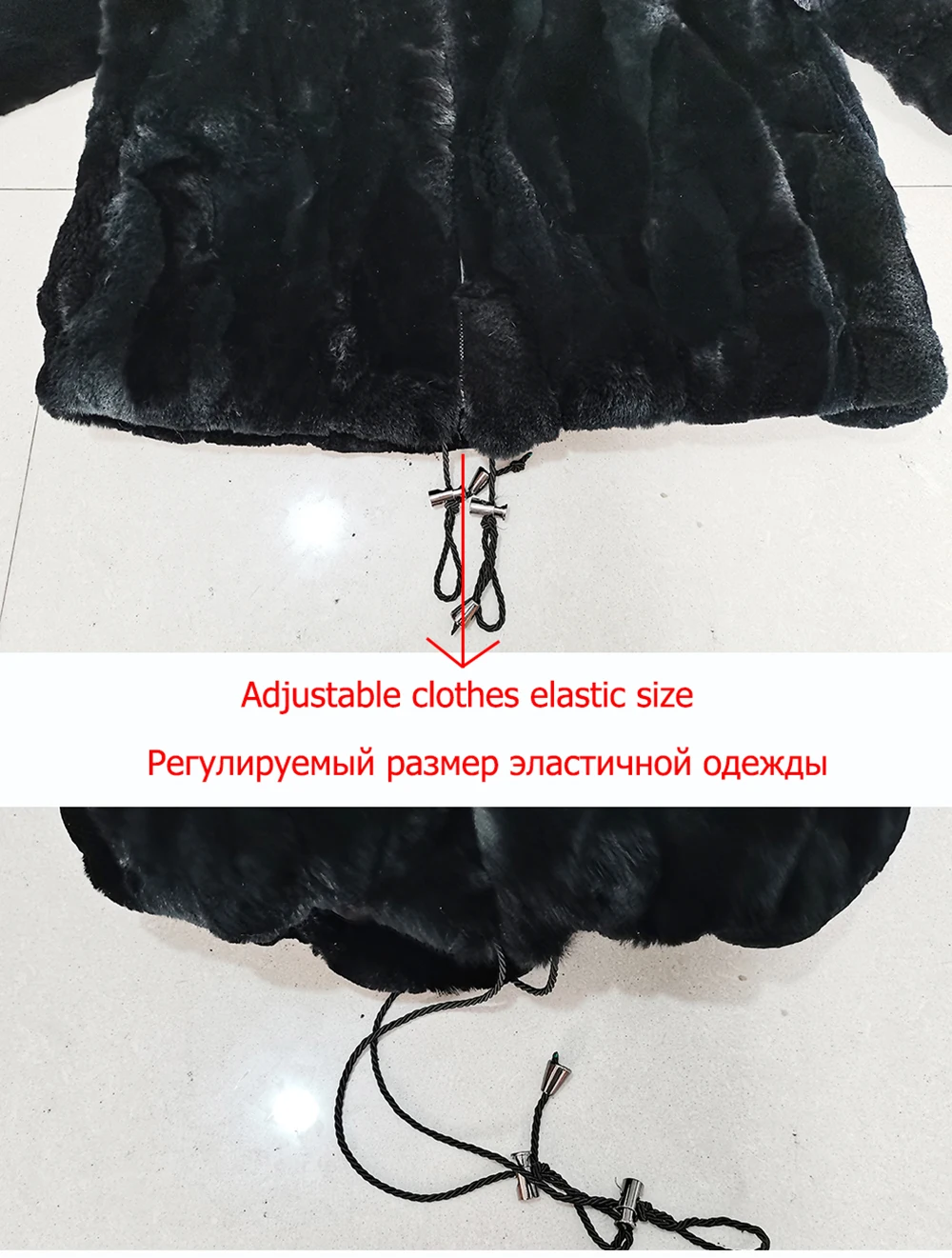 New Women Winter Warm Lady 100% Natural Rex Rabbit Fur Hooded Coats Real Rex Rabbit Fur Jackets Hot Genuine Fur Overcoat