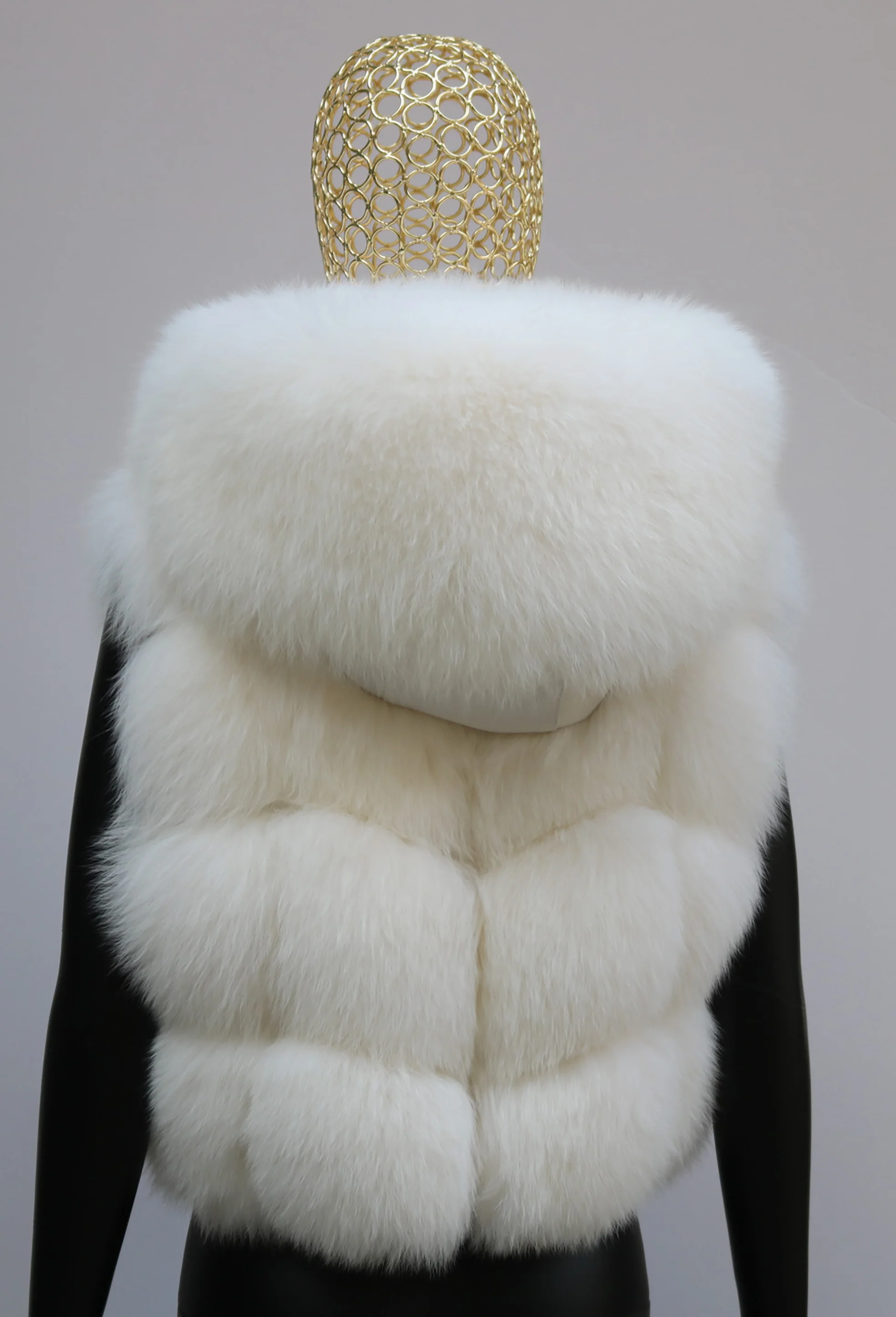 Rea Fox Fur Jacket Women Luxury Genuine Silver Fox Short Coat For Girls sleeveless Winter Plush Red Fox Fur Vest Female