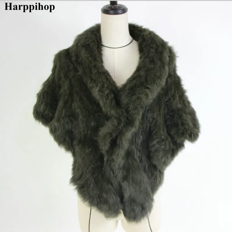 2023 Genuine Rabbit Fur Poncho,Knitted Rabbit Fur Pashmina,Genuine Rabbit Fur Shawl women's coats/Hot Sale/OEM/Wholesale/Retail