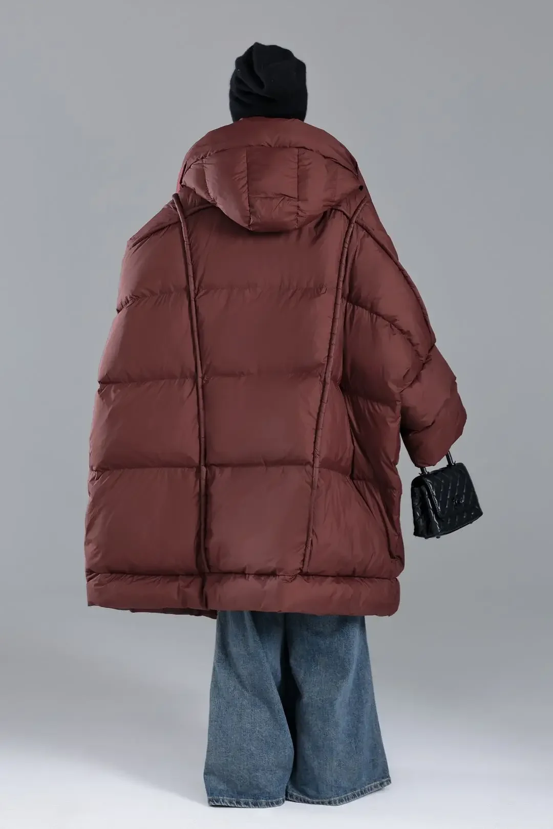 OFTBUY Loose Long Puffer Jacket New Winter Women Hooded 90% Duck Down Coat Thick Female Parka Snow Fluffy Feather Warm Outwear