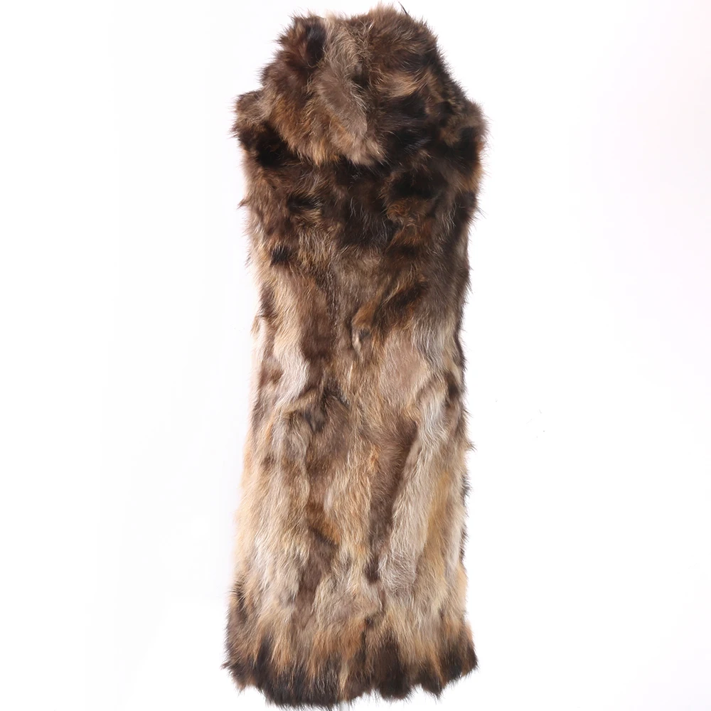 2026 New Winter Jacket Women X-Long Parka Waterproof Big Natural Raccoon Fur Collar Hood Real Fur Coat Thick Warm Real Fox Fur