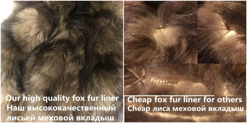 Real Fur Coat Winter Jacket Women Long Parka Waterproof Big Natural Raccoon Fur Collar Hood Thick Warm Real Fox Fur Liner coat