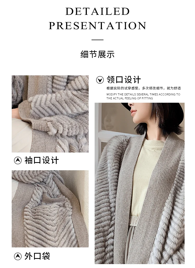 HDHOHR 2026 New High Quality Natural Mink Fur Coat Women With Belt Knitted Real MinkFur Jacket Fashion Warm Long For Female