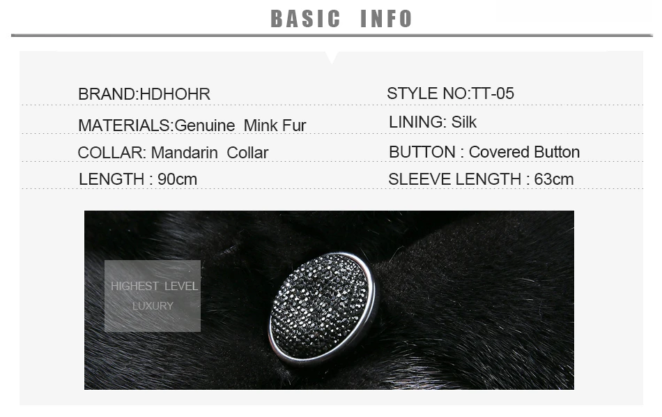 HDHOHR 2026 High Quality Real Mink Fur Coat Women Natural Import Mink Coats Winter Warm Fashion Fur Coats Thick Mink Fur Jackets