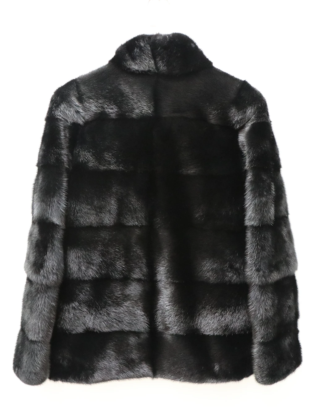 Fancy Rani Luxury Real Mink Fur Coat Natural Mink Clothing Short Style Winter Fashion For Women 2023 Plus Size Customizable