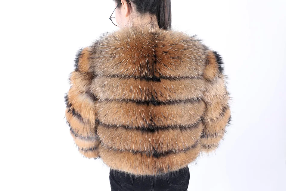 2023 Natural Real Fox Fur Coat Women Winter Warm Luxury Fur Jacket Detachable Long Sleeves Female Vest Furry Coats Outerwear
