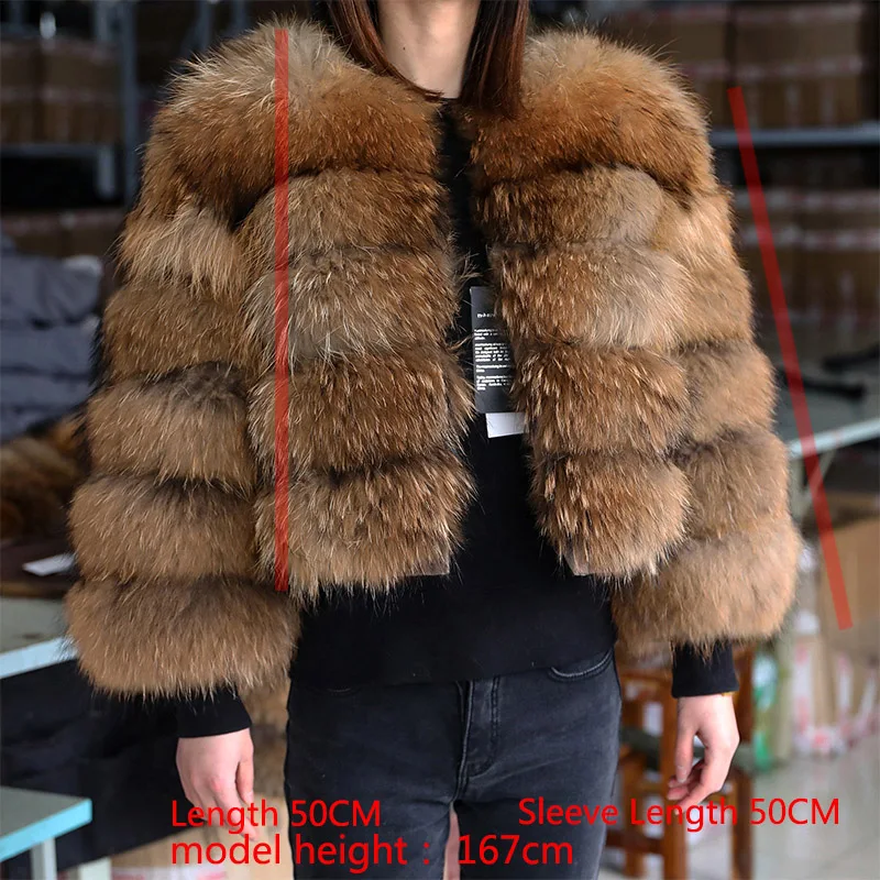 Women's Winter Hooded Natural Fur Jacket Plush Long Sleeve Coat Warm Stylish Outerwear for Cold Weather