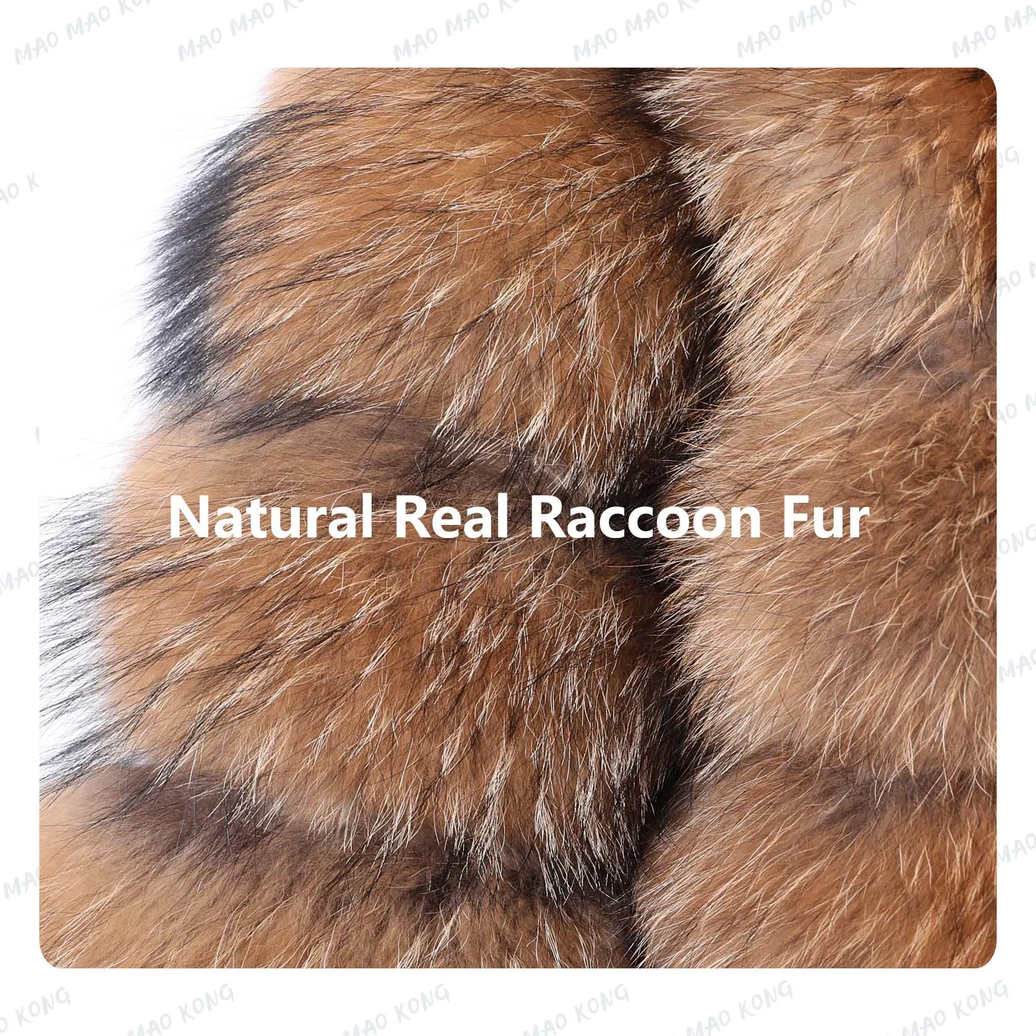 Women's Winter Hooded Natural Fur Jacket Plush Long Sleeve Coat Warm Stylish Outerwear for Cold Weather
