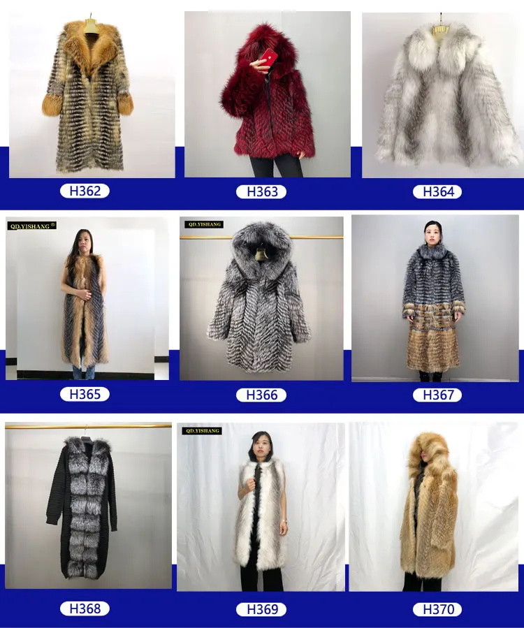 Ladies Winter Luxurious Crop Fur Coat Women Real Raccoon Fur Jacket Long Sleeve V-shaped Hand-cut Thickened Warm Fashion
