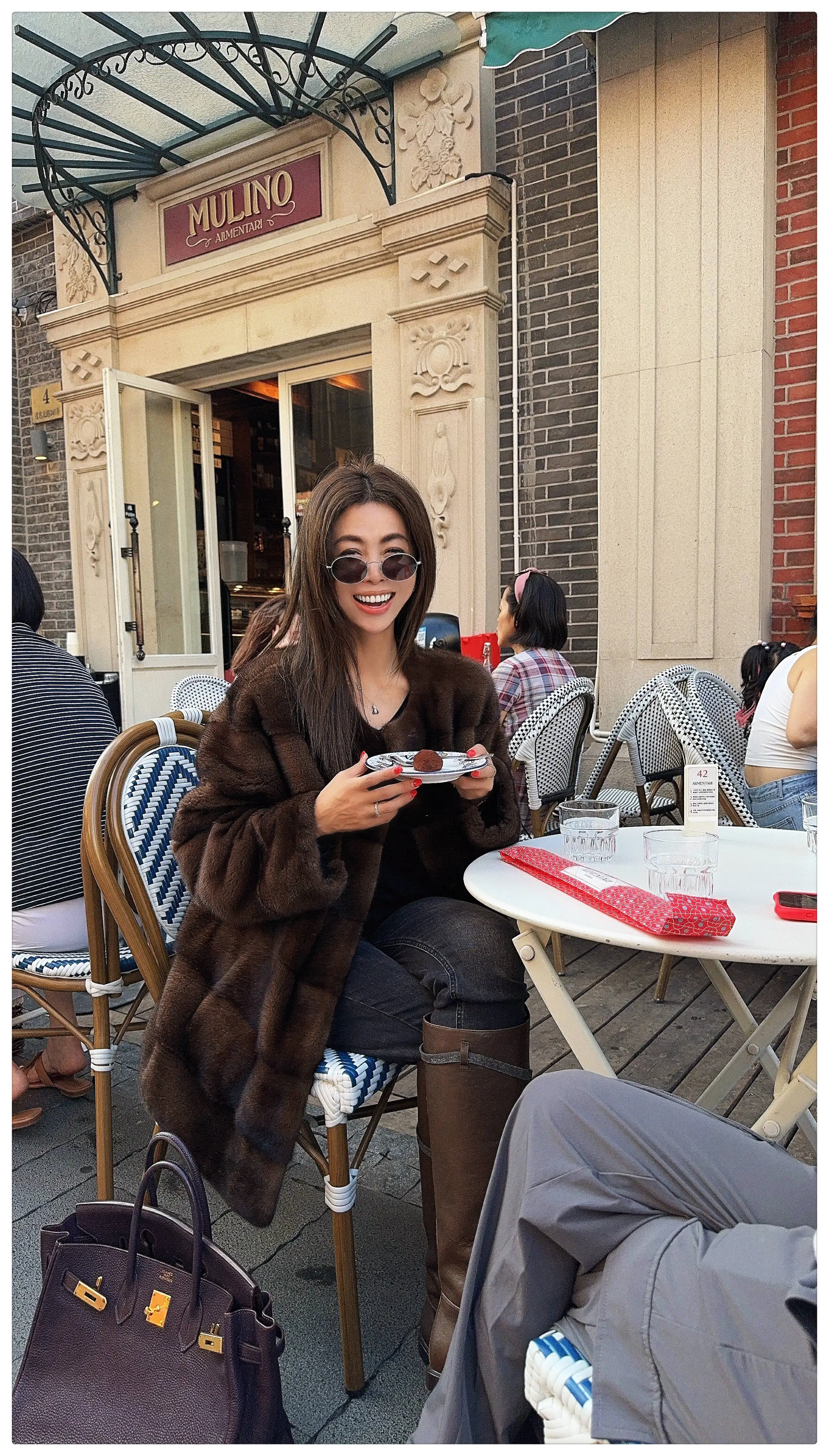 HDHOHR 2026 New100% Real Mink Fur Coat Women Fashion Essential Natural Mink Jacket Winter Thick Warm Long Mink Fur Outerwear