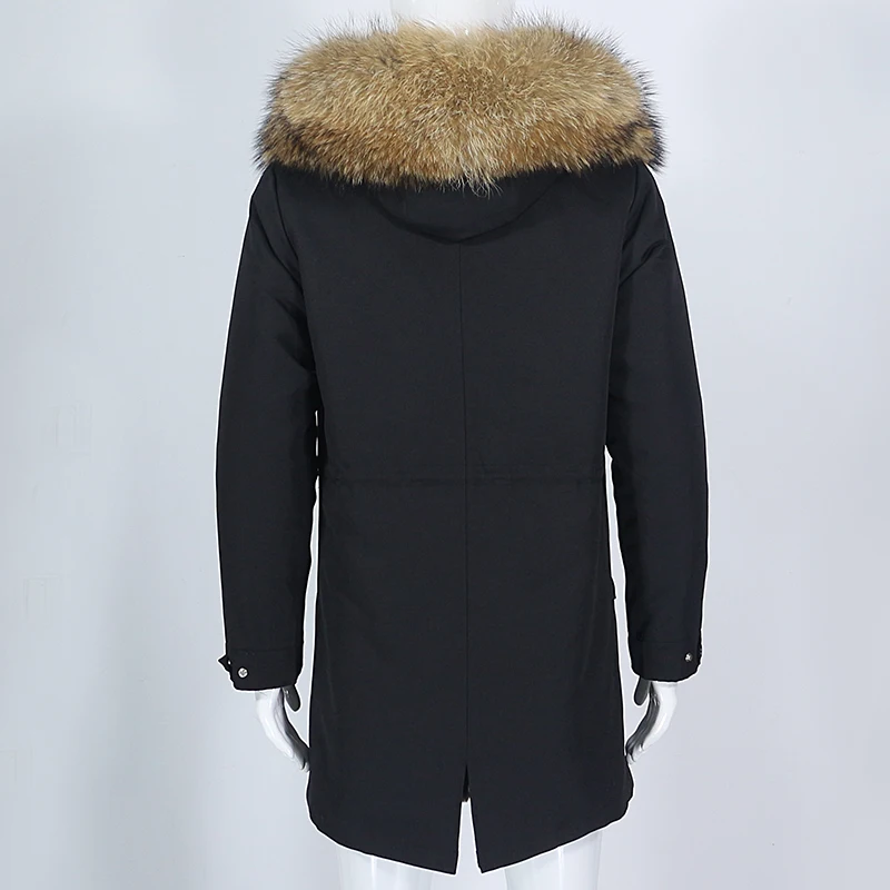 OFTBUY 2025 Men Waterproof Parka Real Fur Coat Winter Jacket Natural Fox Fur Liner Detachable Thick Warm Outerwear Streetwear