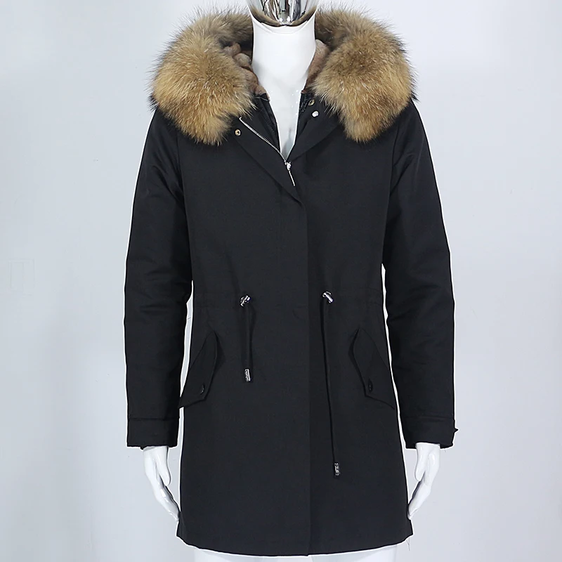 OFTBUY 2025 Men Waterproof Parka Real Fur Coat Winter Jacket Natural Fox Fur Liner Detachable Thick Warm Outerwear Streetwear
