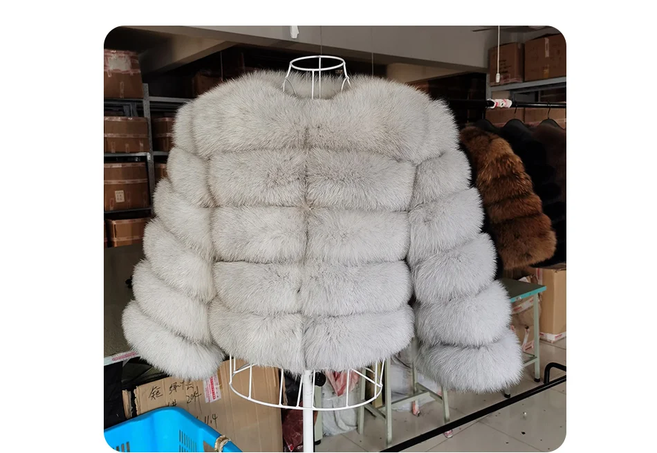 2025 MAOMAOKONG Natural Real Fox Fur Coat Women's Jackets Winter Furry Vest Luxury Beige Khaki Short Leather Female Clothing