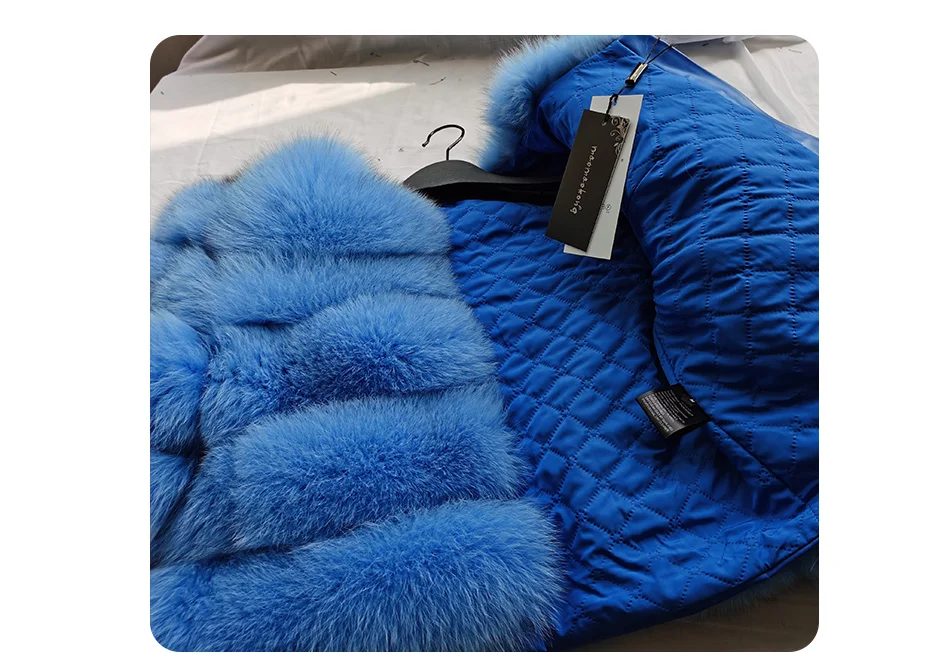2025 MAOMAOKONG Natural Real Fox Fur Coat Women's Jackets Winter Furry Vest Luxury Beige Khaki Short Leather Female Clothing