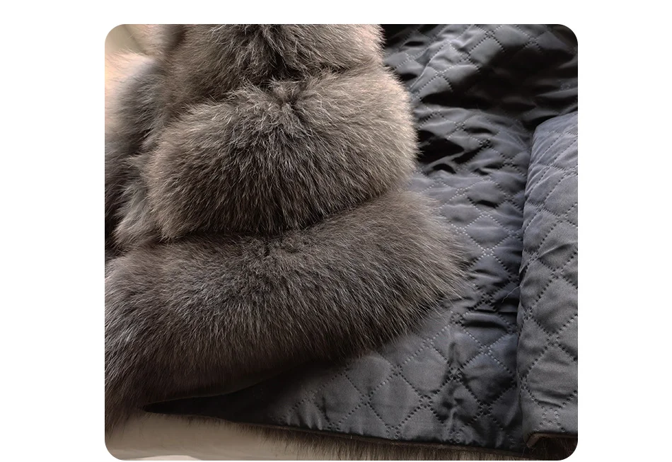 2025 MAOMAOKONG Natural Real Fox Fur Coat Women's Jackets Winter Furry Vest Luxury Beige Khaki Short Leather Female Clothing