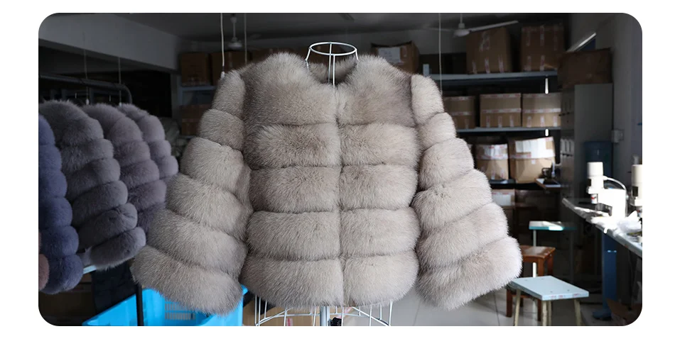 2025 MAOMAOKONG Natural Real Fox Fur Coat Women's Jackets Winter Furry Vest Luxury Beige Khaki Short Leather Female Clothing
