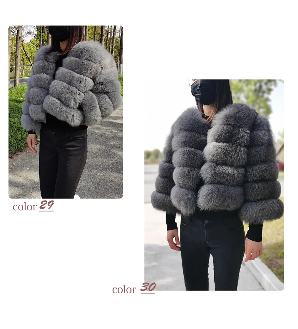 2025 MAOMAOKONG Natural Real Fox Fur Coat Women's Jackets Winter Furry Vest Luxury Beige Khaki Short Leather Female Clothing