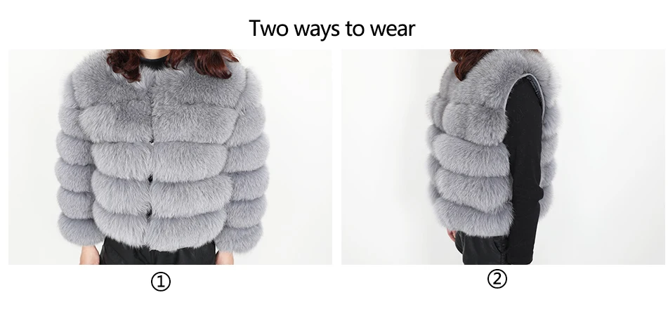 2025 MAOMAOKONG Natural Real Fox Fur Coat Women's Jackets Winter Furry Vest Luxury Beige Khaki Short Leather Female Clothing