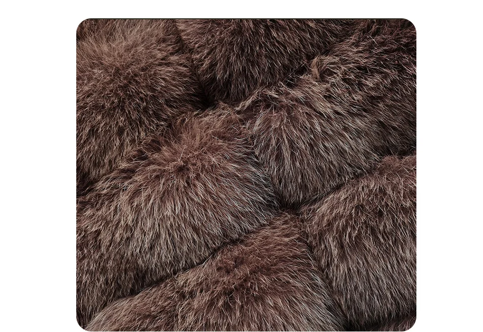 2025 MAOMAOKONG Natural Real Fox Fur Coat Women's Jackets Winter Furry Vest Luxury Beige Khaki Short Leather Female Clothing