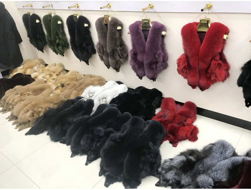 2026 Women Luxury 100% Genuine Real Fox Fur Vest Natural Soft Fox Fur Sleeveless Jacket New Lady Quality Warm Real Fox Fur Gilet