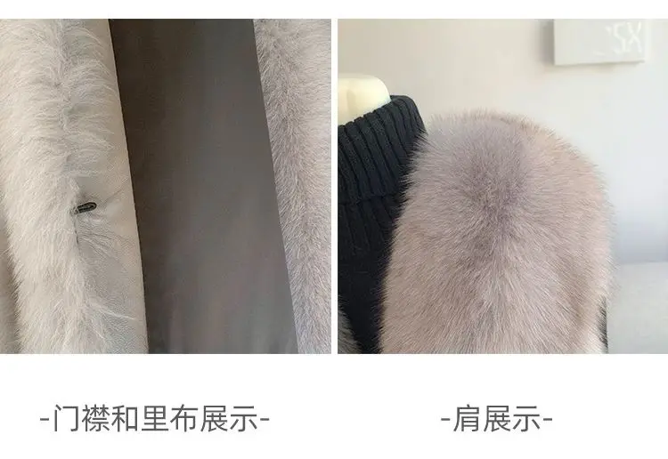 Fox Fur Short Vest Women's 2023 New Full Leather Fur Tank Top with Slender Temperament and Winter Fur Integrated Coat
