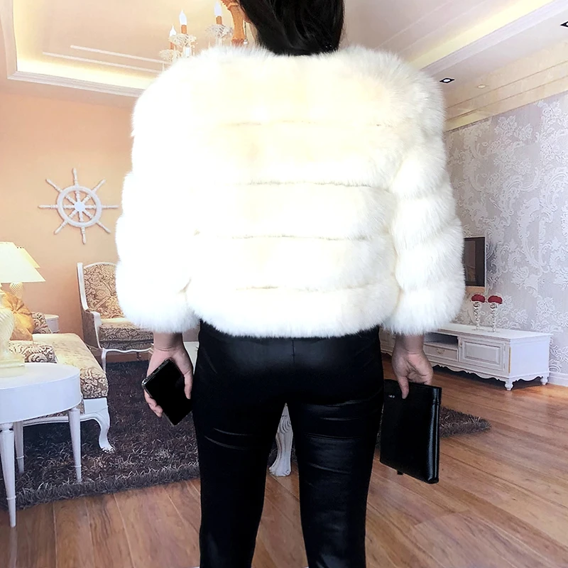 2026 New Style Real Fur Coat 100% Natural Fur Jacket Female Winter Warm Leather Fox Fur Coat High Quality Fur Vest