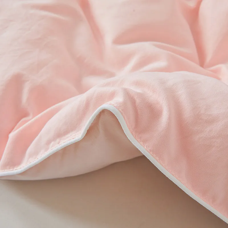 Natural Silk Quilt 100% Mulberry Silk Luxury Soft Quilts for All Season Temperature Control Comforter Reversible Bed Blanket
