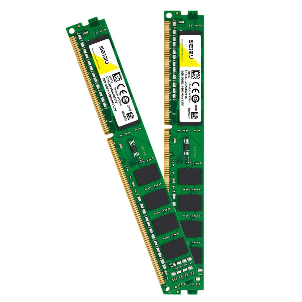 DDR3 4GB 8GB Desktop Memoria Ram 1066 1333 1600 1866Mhz PC3 1.5V 8500 10600 12800 240Pin Non-ECC DIMM Memory Ram For Intel & AMD