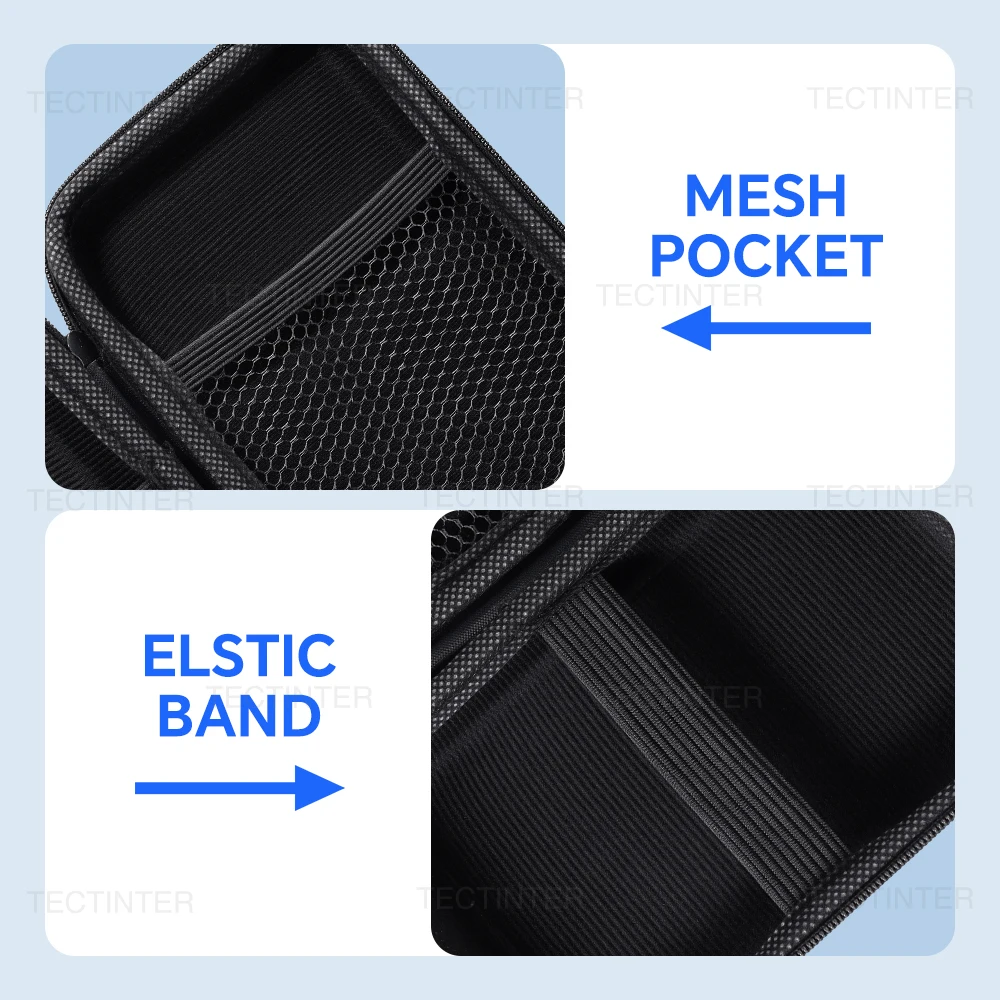 For R36S/GB300/FC/RG35XX Handheld Game Console Carrying Case Storage Bag Travel Retro Mini Game Player Portable Protective Box