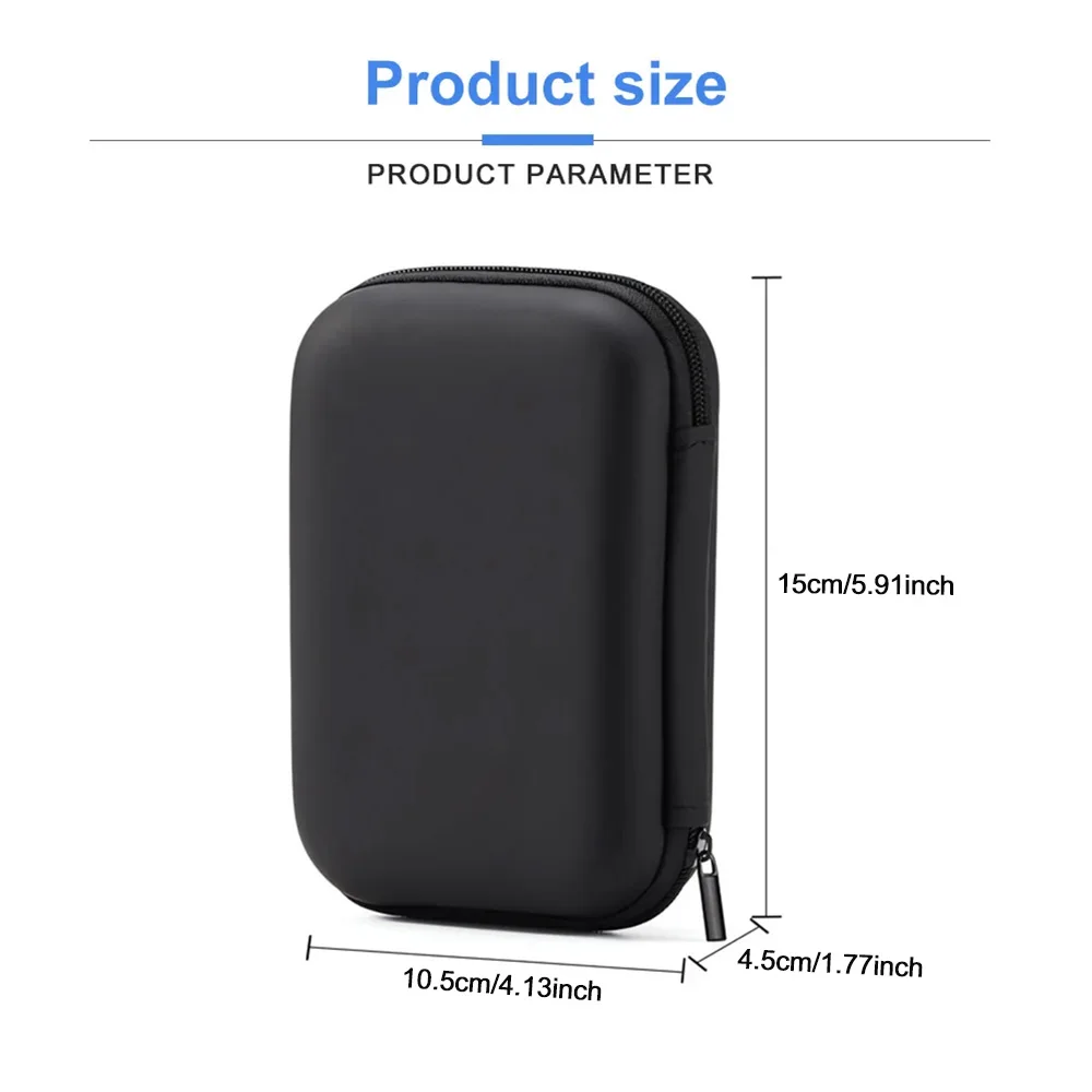 For R36S/GB300/FC/RG35XX Handheld Game Console Carrying Case Storage Bag Travel Retro Mini Game Player Portable Protective Box