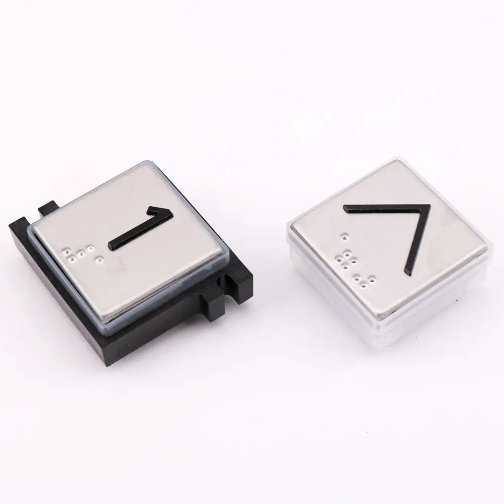 1PCS Applicable to Elevator button 3300 3600 5500 5200 numeral key Direction keys Without button board With Braille