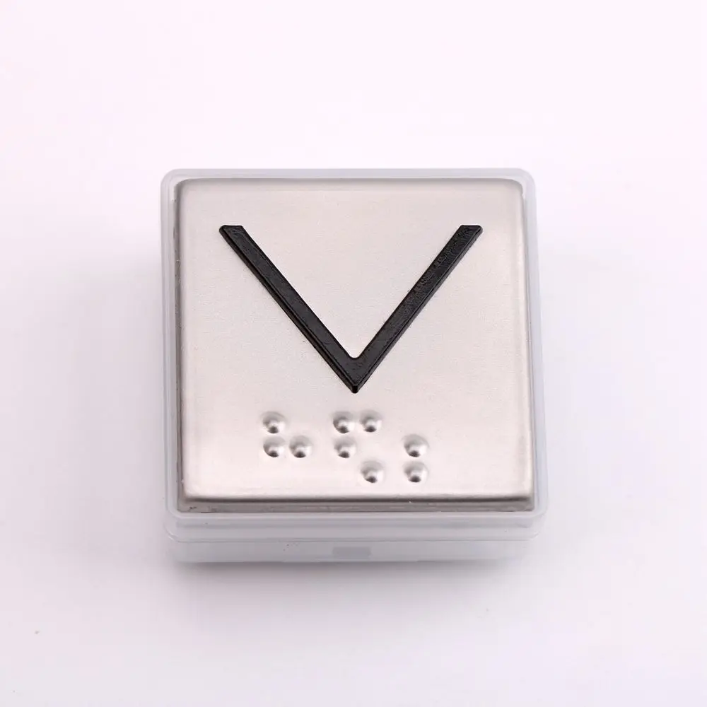 1PCS Applicable to Elevator button 3300 3600 5500 5200 numeral key Direction keys Without button board With Braille