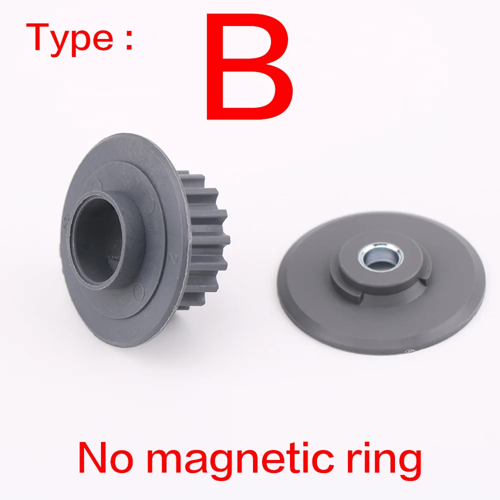 1pcs Applicable to T*yssen Elevator door motor Elevator toothed pulley K200 Containing magnetic ring K300 Without magnetic ring