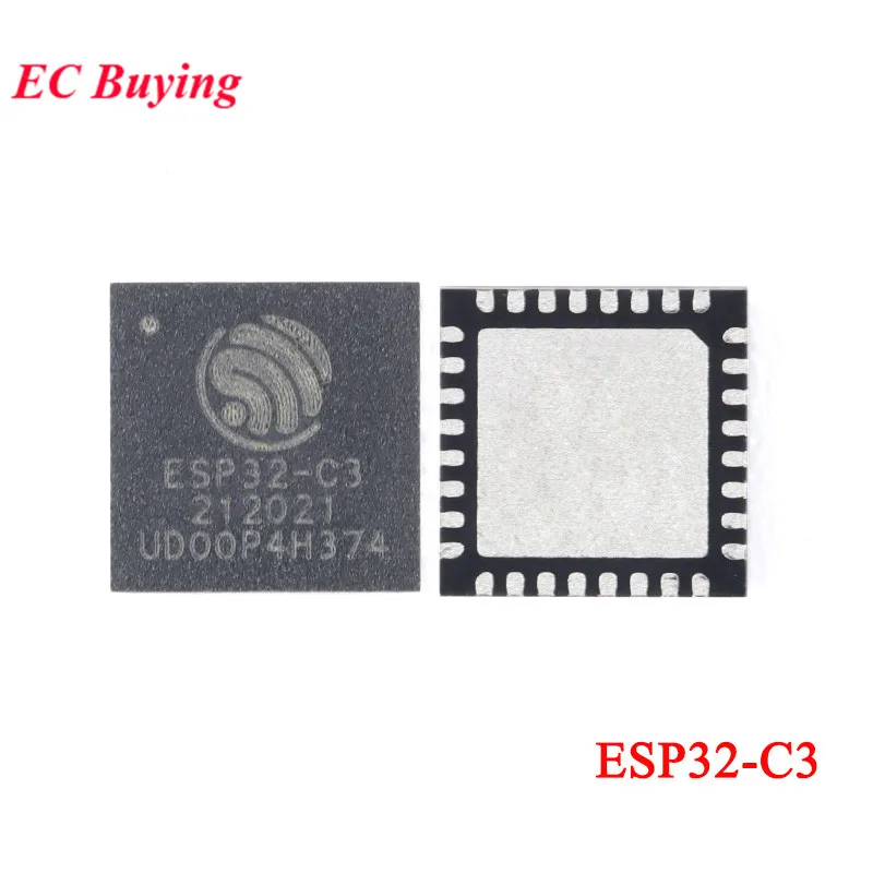 10pcs/1pc ESP32-C3-MINI-1 ESP32-C3-MINI-1U N4 ESP32-C3 Dual-mode 2.4GHz WiFi Bluetooth-compat BLE 5.0 4MB Flash Wireless Module