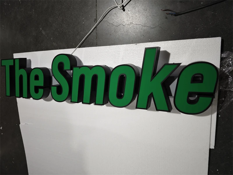 Custom 3D Facelit Channel Letter Signs LED Letters for Wall Decor Outdoor Advertising Business LED Logo Signs