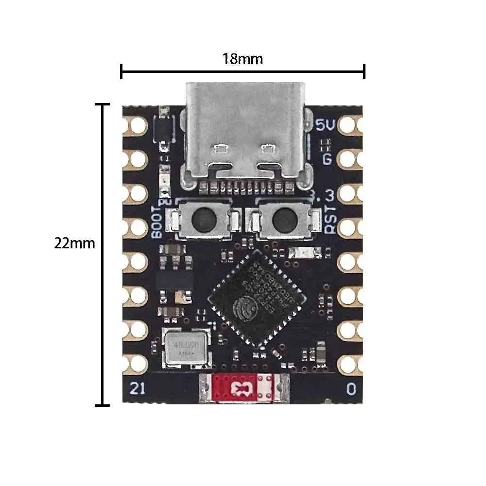 ESP32 C3 Mini Plus ESP32-C3 SuperMini Plus Development Board WiFi Bluetooth ESP32 C3 Super Mini V2.0 Red Board