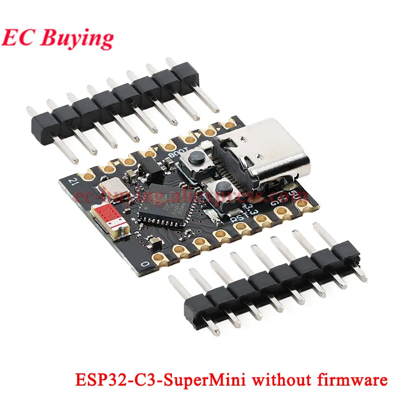 10pcs/1pc ESP32-C3-SuperMini Development Board ESP32C3 Wi-Fi Wireless 2.4G WiFi Ble Programming Learning Controller Core Module